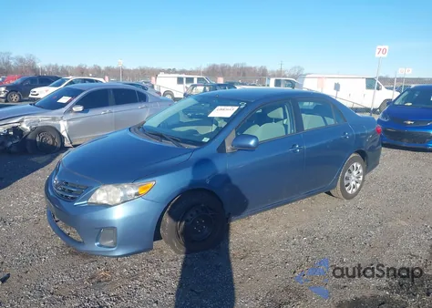 2013 Toyota Corolla Le from USA, damaged, VIN 5YFBU4EE7DP213113